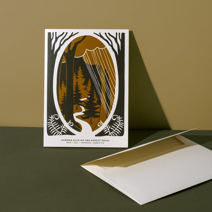 Scratch & Sniff Greeting Card: Summer Rain