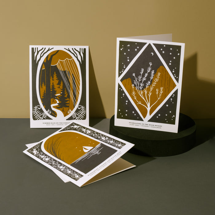 Scratch & Sniff Greeting Card: Windswept Juniper