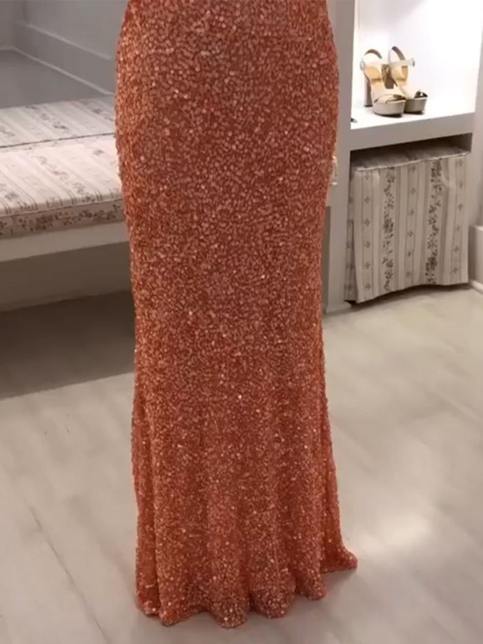 Sequin Slim Elegant Dress