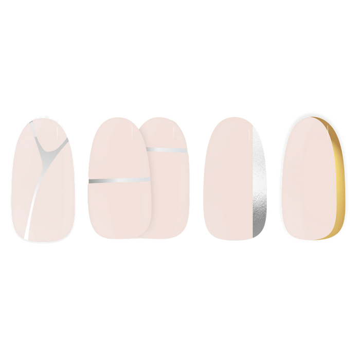 Silver & Gold Chique Bundle - Maniac gel nail stickers