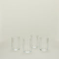 Simple glassware tumbler set of 4