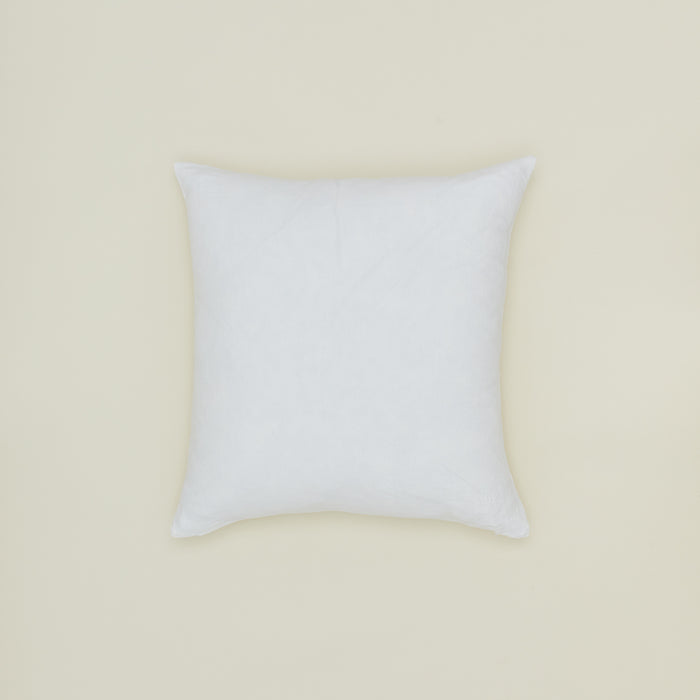 Simple linen pillow in white