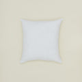 Simple linen pillow in white