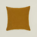 Simple linen pillow in bronze