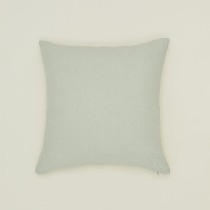 Simple linen pillow in sage