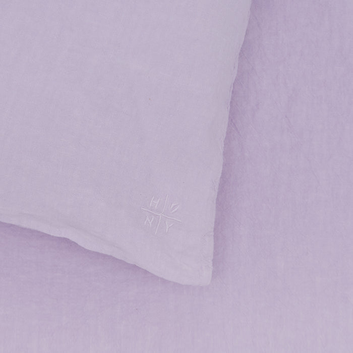 Simple Linen Euro Sham - Lilac