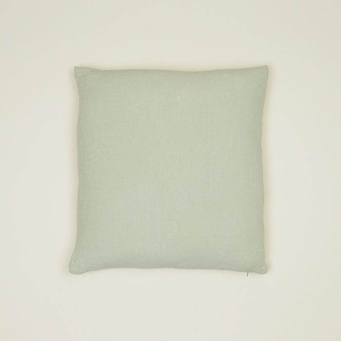 Simple Linen Euro Sham - Sage