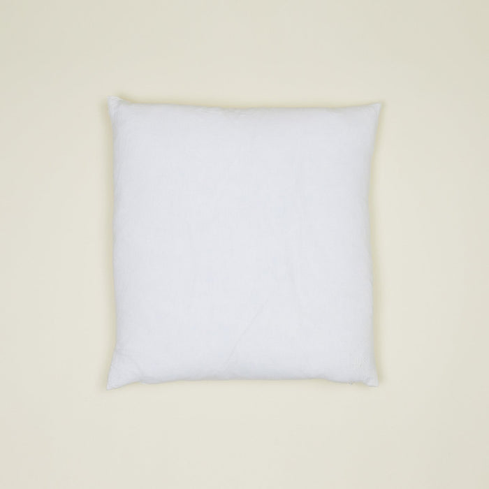 Simple Linen Euro Sham - White