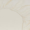 Simple Linen Fitted Sheet - Ivory