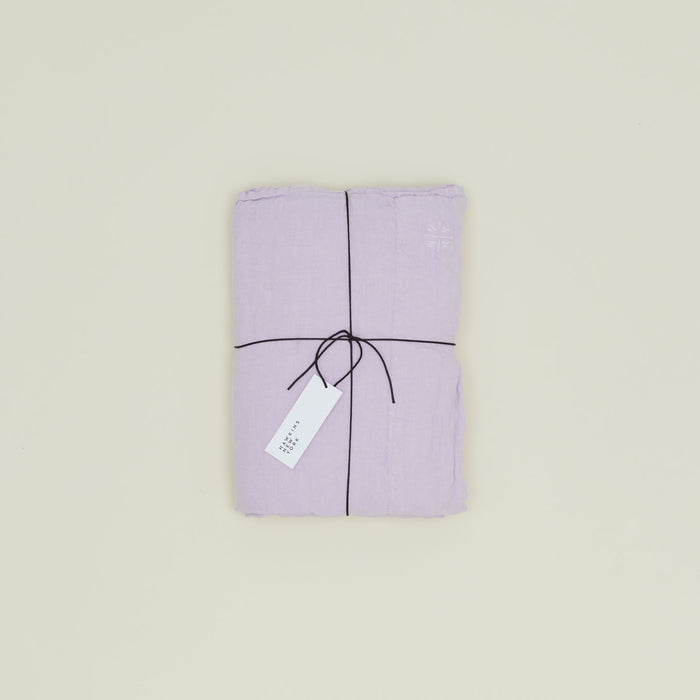 Simple Linen Flat Sheet - Lilac