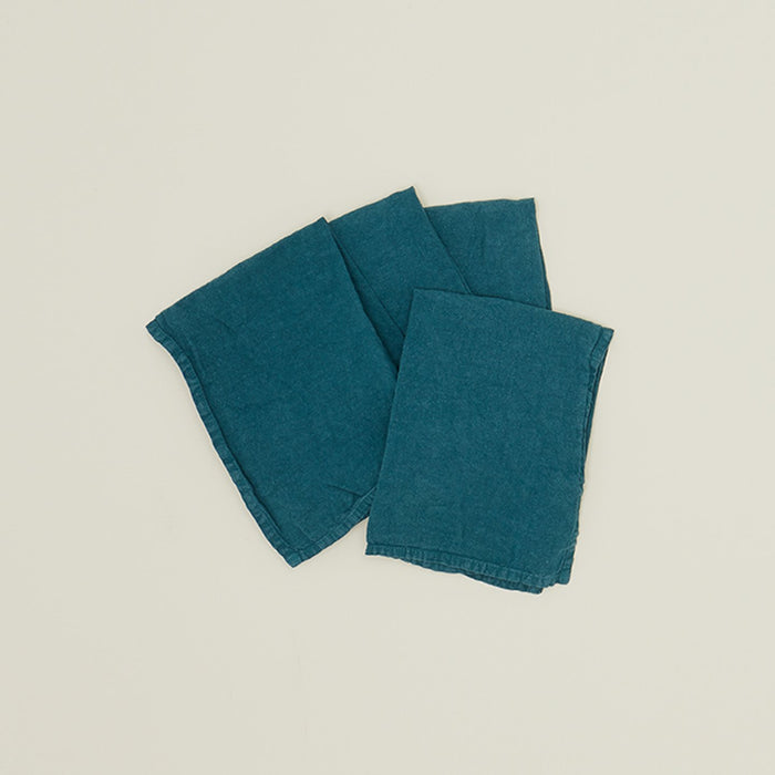 Simple Linen Napkin - Peacock