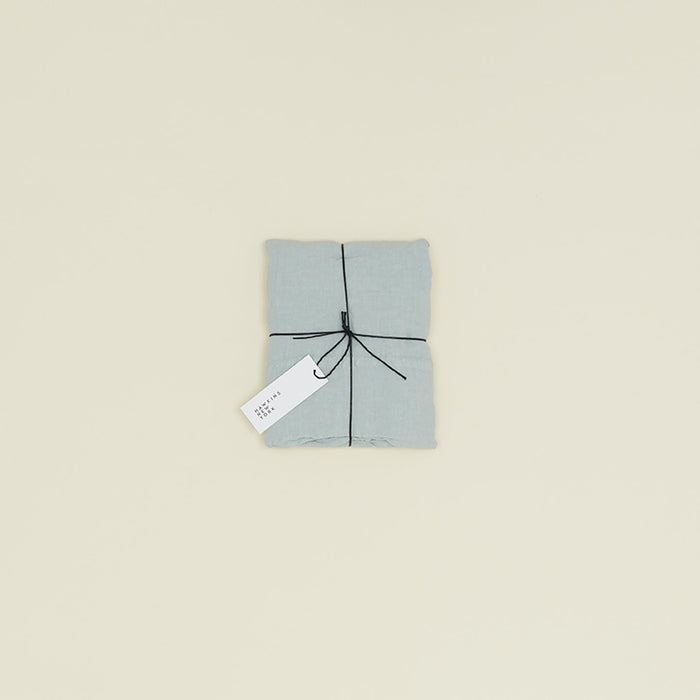 Simple Linen Pillowcases - Sky