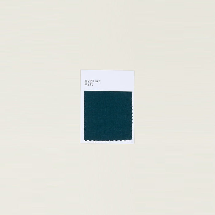 Simple Linen Swatch - Peacock