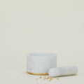 Simple Marble Mortar and Pestle