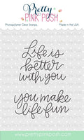 Simple Sayings: Life Stamp Set