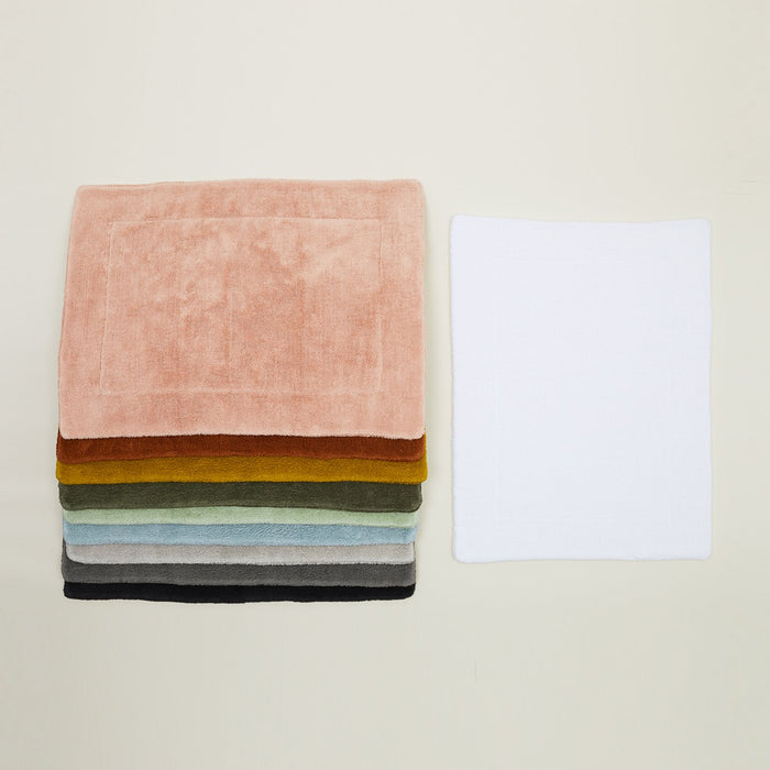Simple Terry Bath Mat - Blush