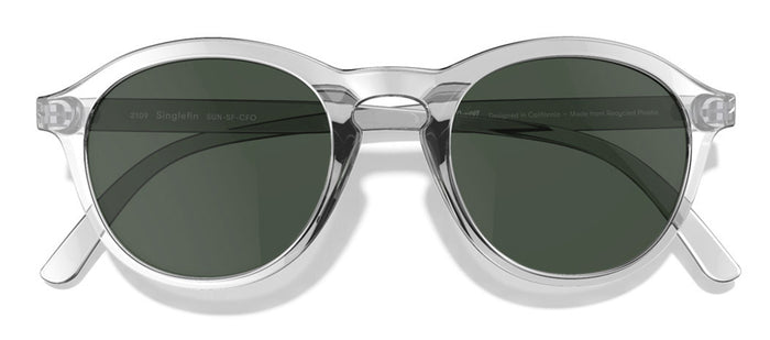 sunski singlefin clear forest front angle