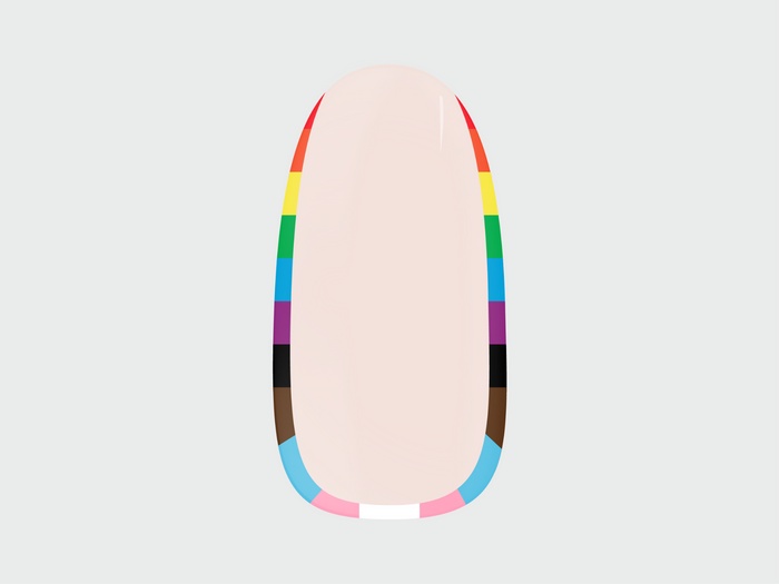 Spectrum by Winq - Male - Maniac gel nail stickers