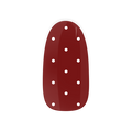 Spotted Red Maniac nail gellak stickers Manicure dots Red