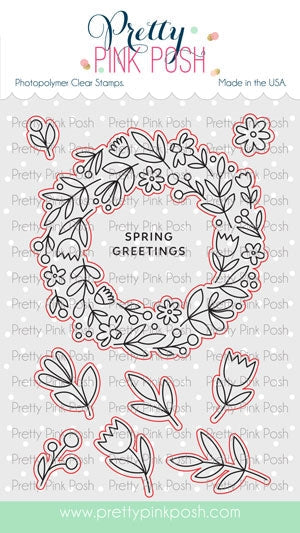Spring Wreath Coordinating Dies