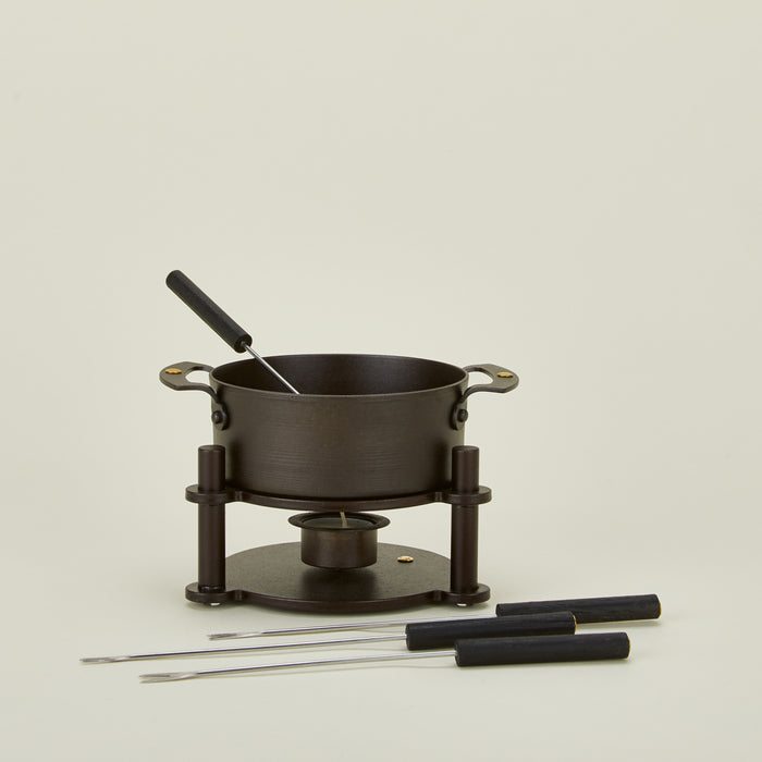 Netherton Foundry Spun Iron Fondue Pot