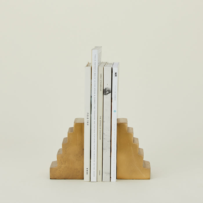 Stair Bookends, Set of 2