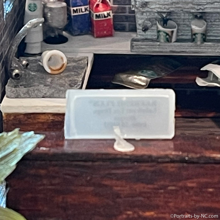 miniature sink