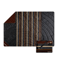 Rumpl Stash Mat - Mocha Mini Stripes Stash Mat - Mocha Mini Stripes | Rumpl Blankets For Everywhere Overland Mat