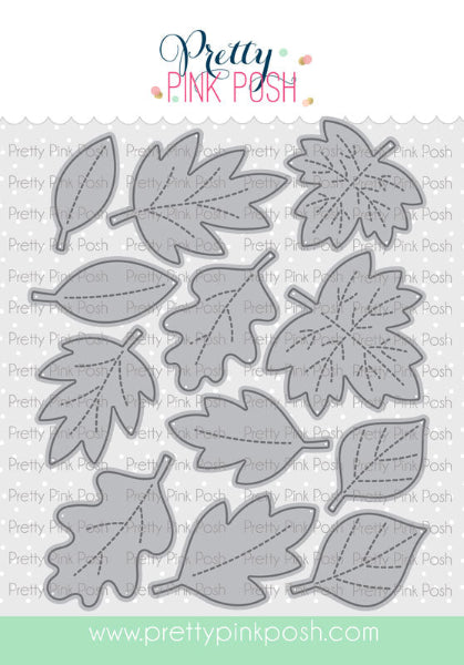 Stitched Leaves Dies