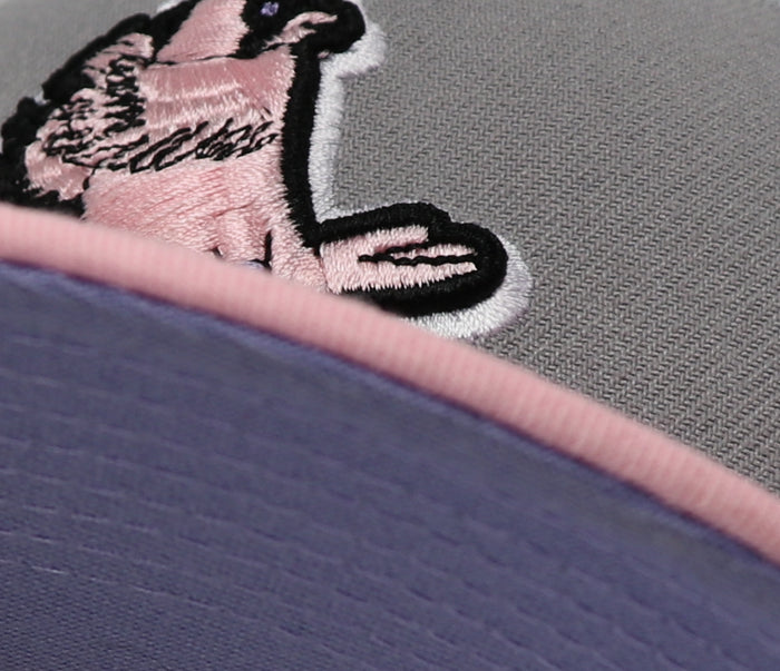 ST.LOUIS CARDINALS (1966-2005 BUSCH STADIUM) NEW ERA 59FIFTY FITTED (LAVENDER UNDER VISOR)