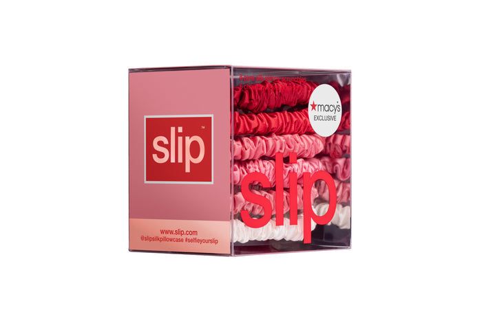 Strawberry Sundae Skinny Scrunchies