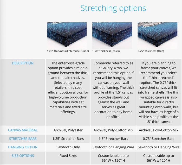 Stretched Canvas Print - Rose Garland