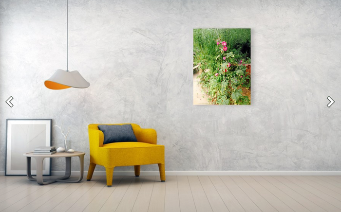 Stretched Canvas Print - The Forgotten Path - Landscape Print in room