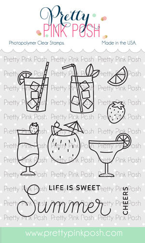 Summer Drinks Stamp Set