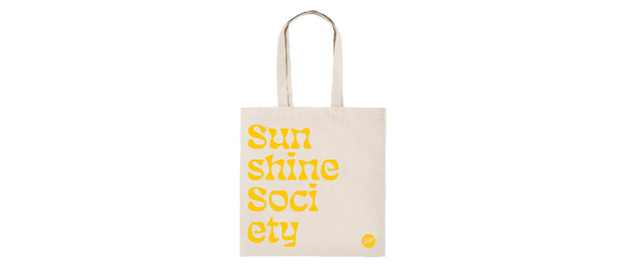 sunski sunshine society tote front angle