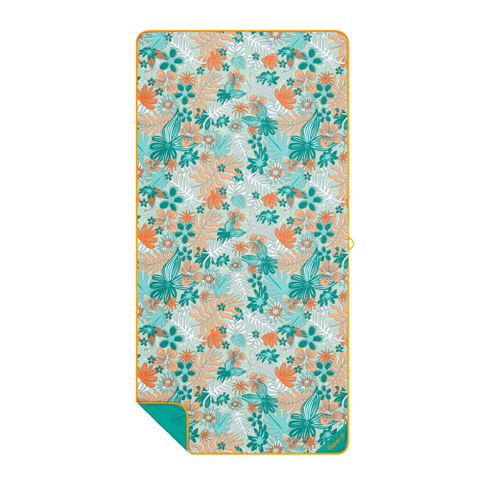 Rumpl Tech Towel - Aqua Tropics Tech Towel - Aqua Tropics | Rumpl Blankets For Everywhere Tech Towel