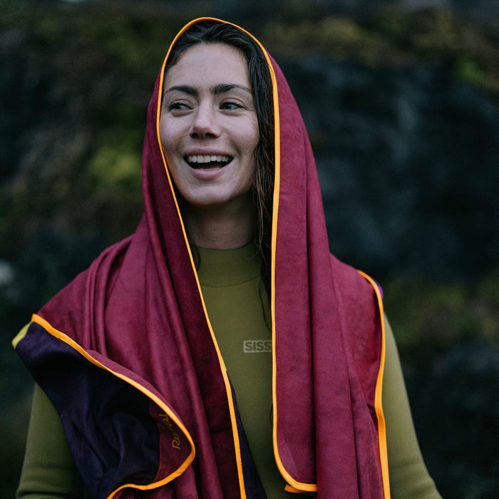 Rumpl Tech Towel - Sunset Mini Stripes Tech Towel - Sunset Mini Stripes | Rumpl Blankets For Everywhere Tech Towel
