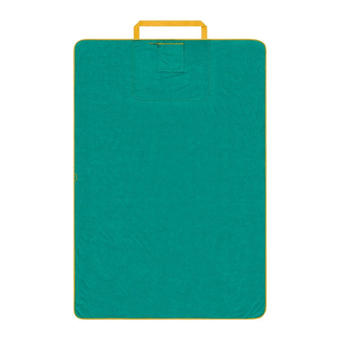 Rumpl Tech Towel Tote Double - Aqua Outer Banks Tech Towel Tote Double - Aqua Outer Banks | Rumpl Blankets For Everywhere Tech Towel