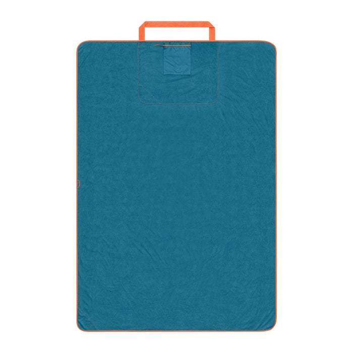 Rumpl Tech Towel Tote Double - Midnight Retro Stripes Tech Towel Tote Double - Midnight Retro Stripes | Rumpl Blankets For Everywhere Tech Towel