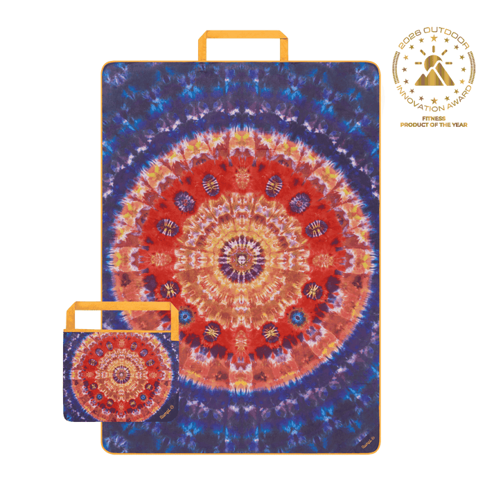 Rumpl Tech Towel Tote Double - Tapestry Tie Dye Tech Towel Tote Double - Tapestry Tie Dye | Rumpl Blankets For Everywhere Tech Towel Tote