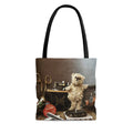 vintage teddy bear tote bag
