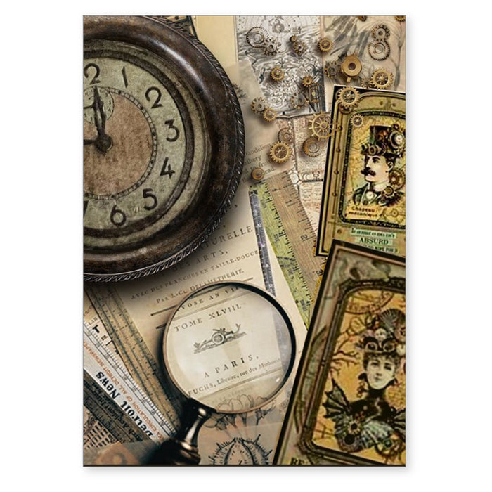 Tempus Fugit Greeting Card