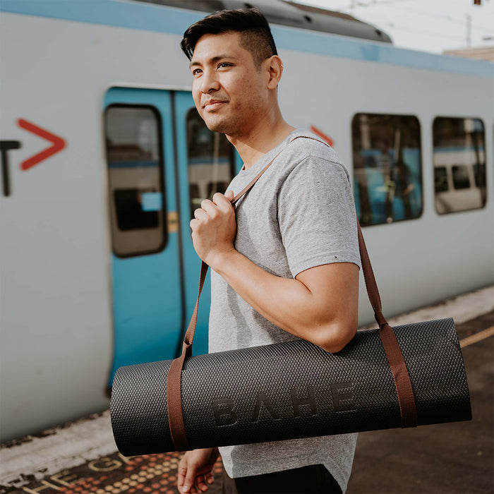 Thảm Yoga Bahe Prime Support - Đen - Supersports Vietnam