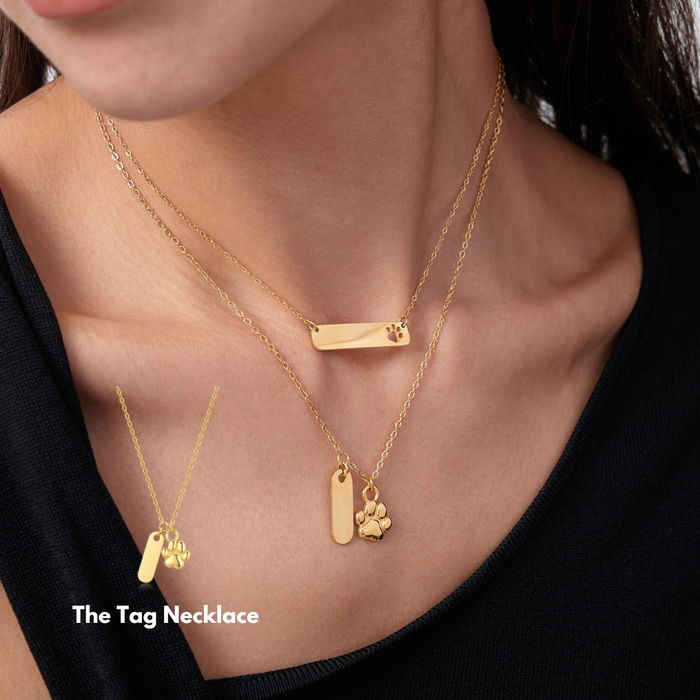 The Tag Necklace (Pawsitive Change Collection)