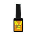 Maniac golden glitter top coat