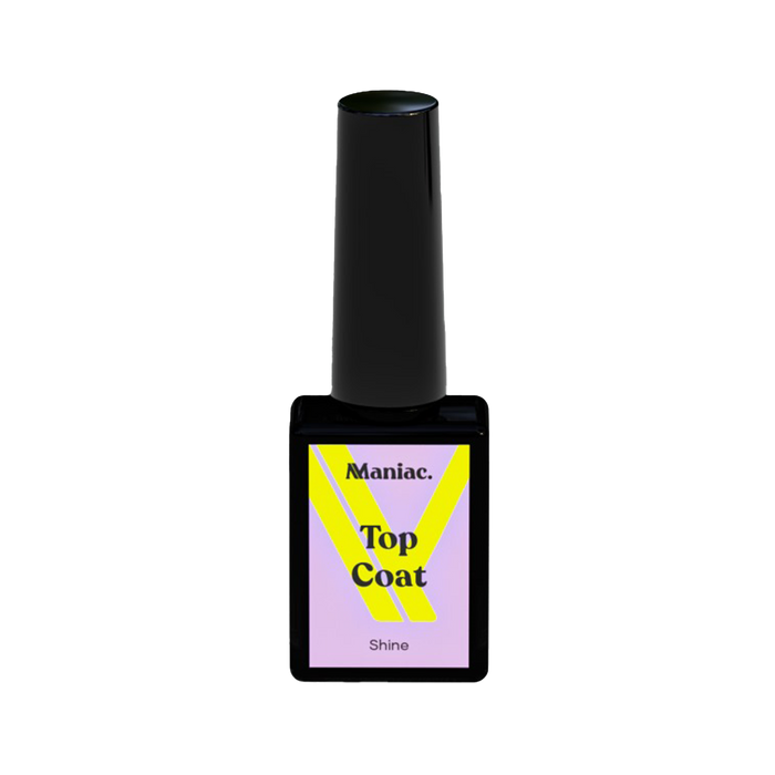Maniac top coat nagel stickers