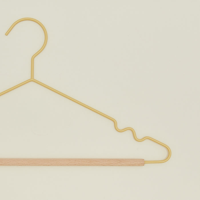 Close up view of Top hanger in butter