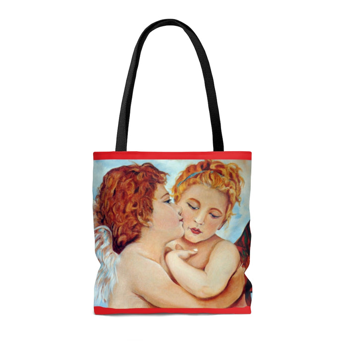 Tote Bag - The Kiss Design medium back