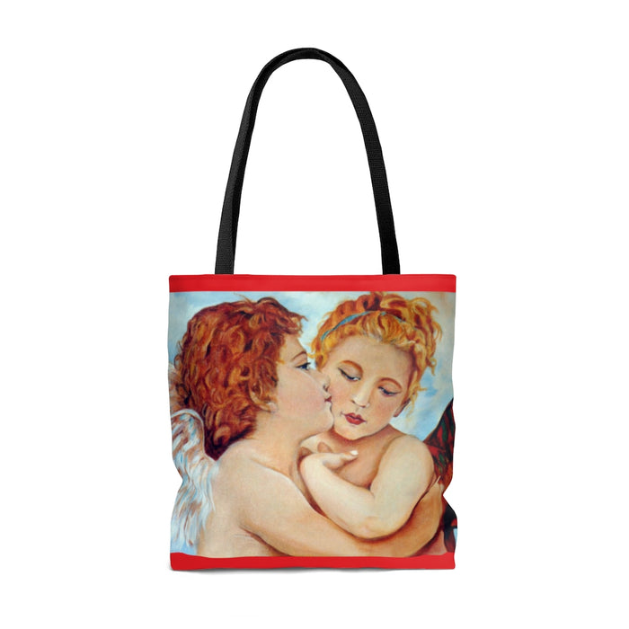 Tote Bag - The Kiss Design large back