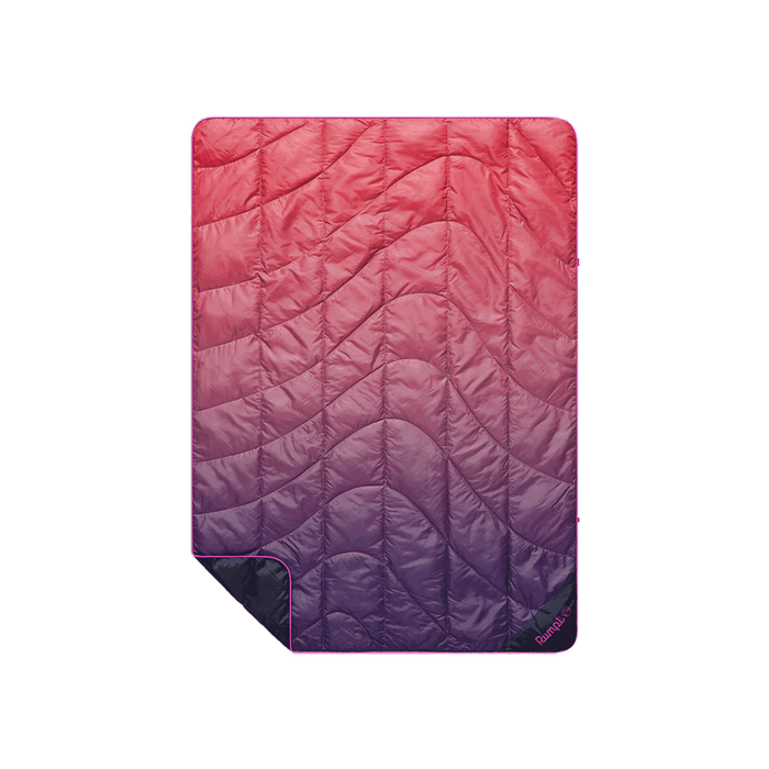 Rumpl Travel Puffy Blanket - Berry Fade Travel Puffy Blanket - Berry Fade | Rumpl Blankets For Everywhere Printed Travel